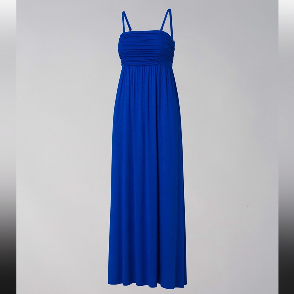 Soma | NWOT Bandeau Maxi Dress With Built-In Bra